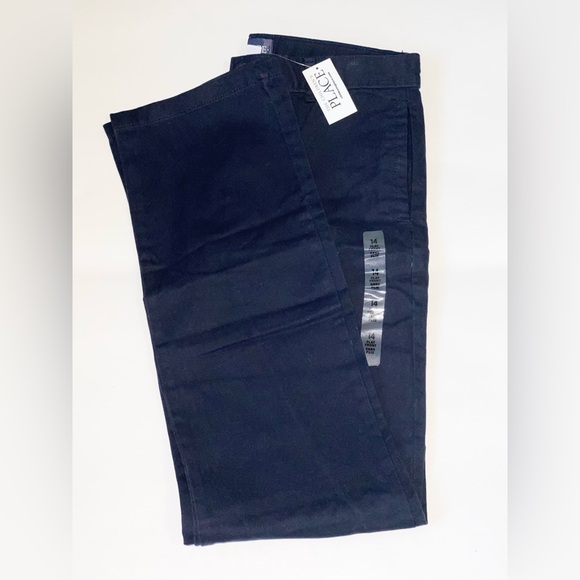 NWT The Children’s Place Navy Blue Dress Pants Size 14 - Picture 1 of 7